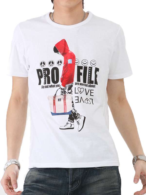 Custom Cool Fashion Design Screen Printing Hotsale Cotton Men T Shirt