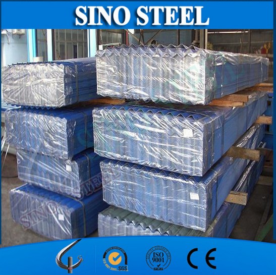 Hot Dipped Galvanized Corrugated Steel Roofing for Building