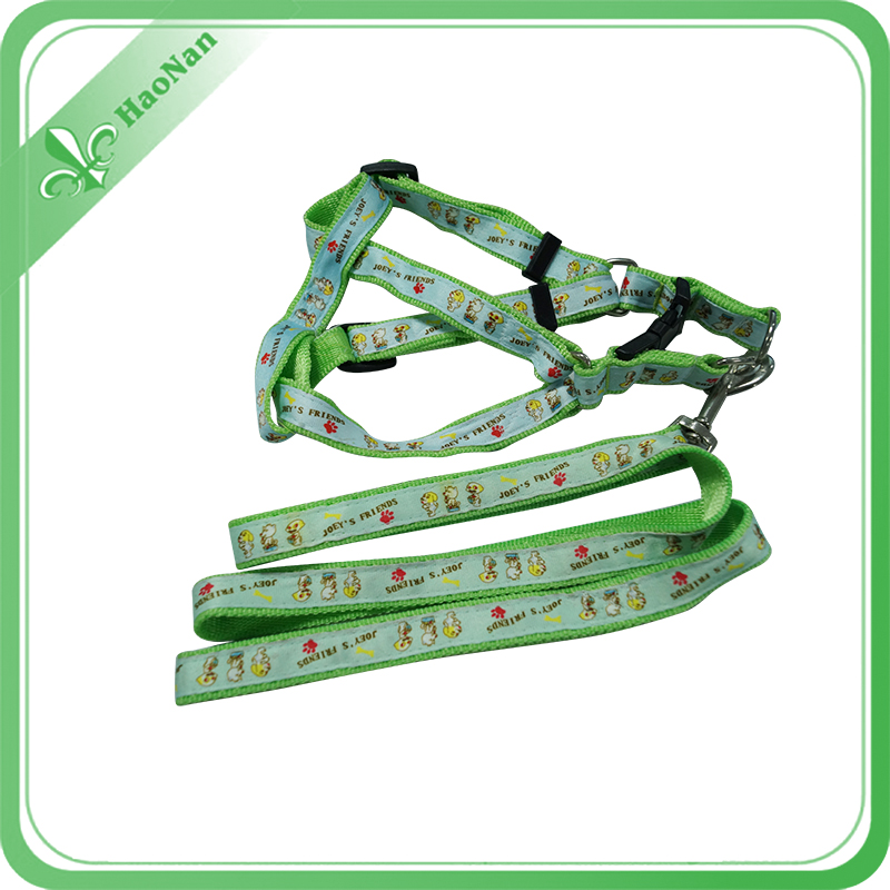 Professional Custom Prited Polyester Dog Leash