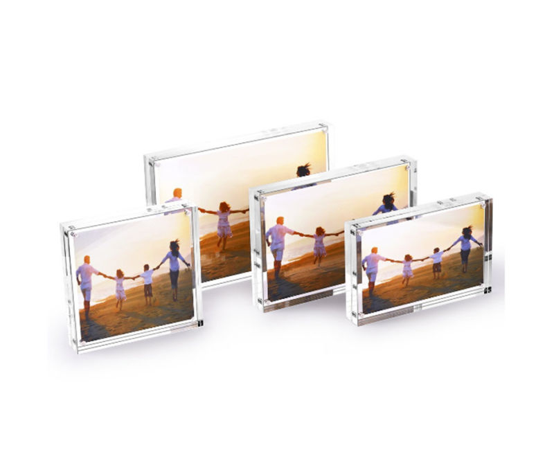 4X6 Inch Acrylic Vertical Magnet Photo Frame