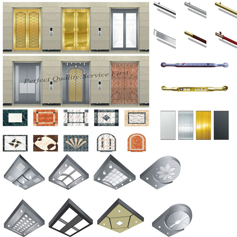 Machine Roomless Passenger Elevator for Hotle