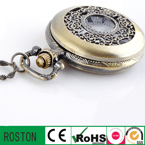 Customer Design Quartz Movement Fashion Pocket Watch