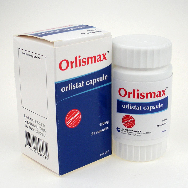 Orlismax Weight Loss Orlistat Capsule 120mg 21 Capsules Lose Weight Slimming