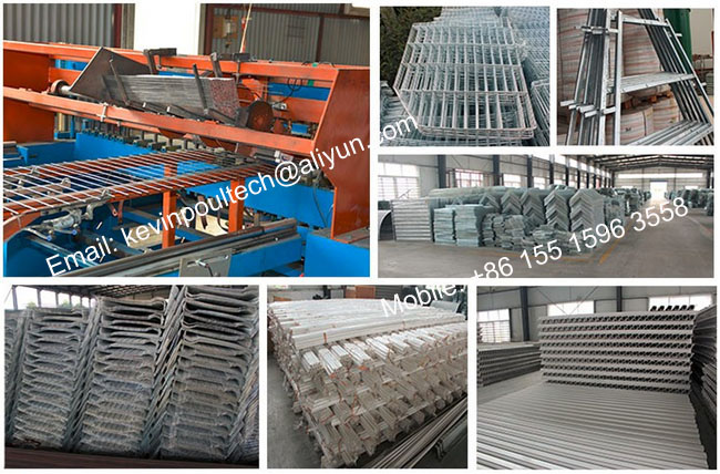 Poul Tech Poultry Farm Broiler Cage System