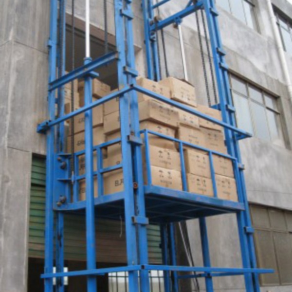 Sjd0.5-10 Hydraulic Guide Rail Elevator