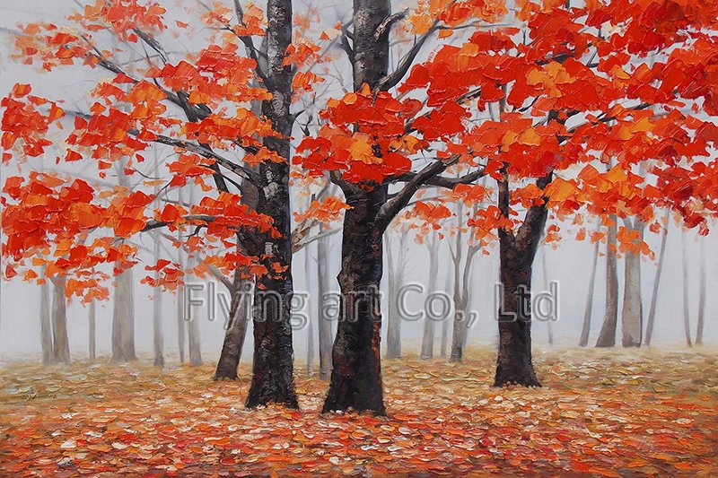 Reproduction Oil Painting for Trees (ZH3233)