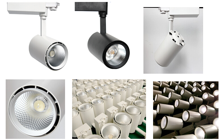 Ultra Focus Type 13/25/38 Degree 20W LED Track Light