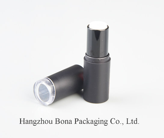 Plastic Empty Matte Black   Lipstick Tube for Lipstick