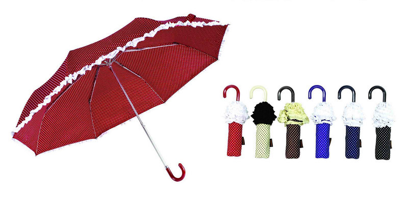 Heart Screen Print Automatic 3 Fold Umbrella (YS-3FA22083680R)