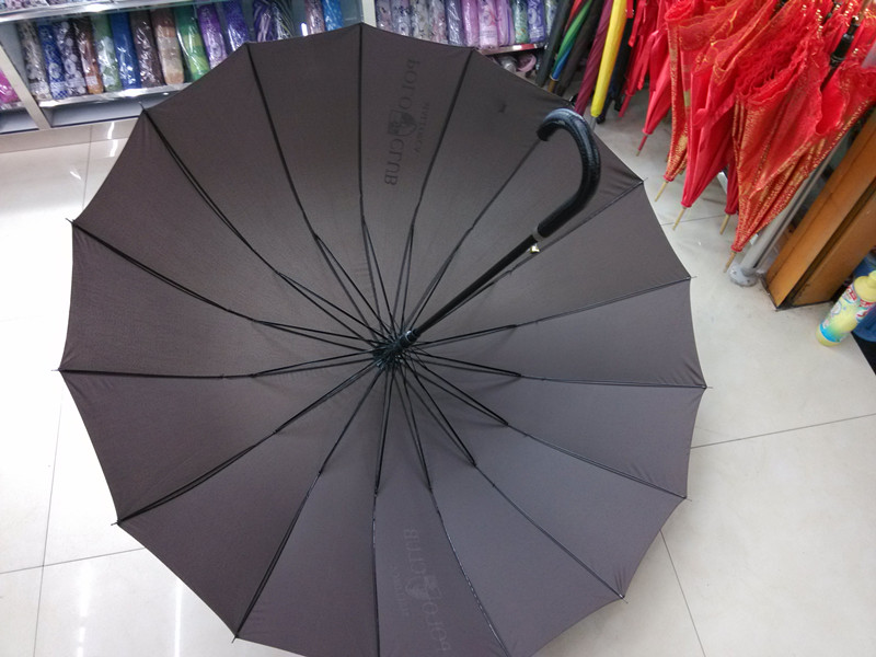 Auto Open Pongee 16k Straight Umbrella (JYSU-11)