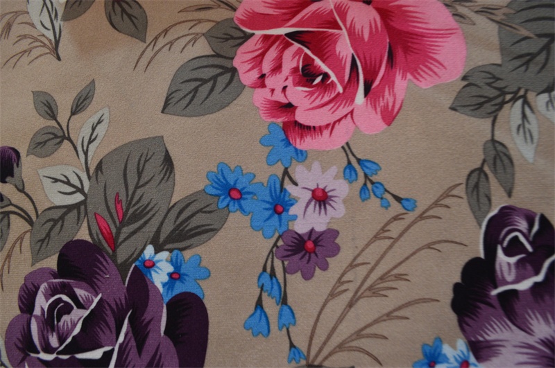 Curtain Fabric with Printed Styled-Cheap Price EDM0535