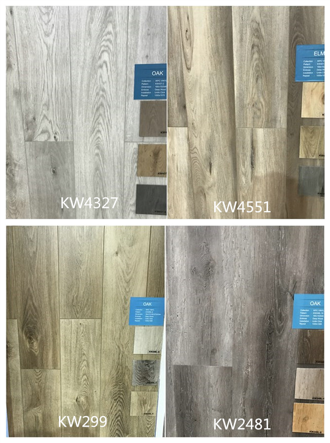 High Quality Residential Wood Plastic Composit WPC Vinyl Flooring