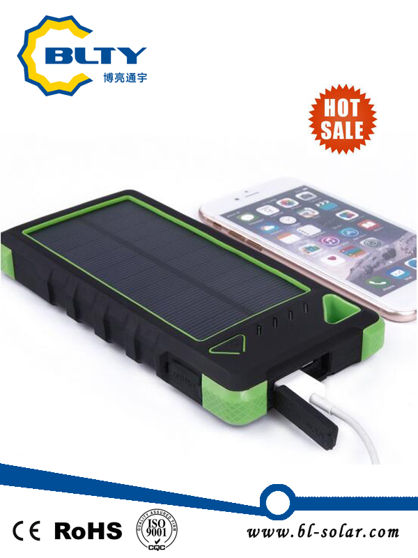 Portable 6000mAh USB Power Bank Mini Solar Charger