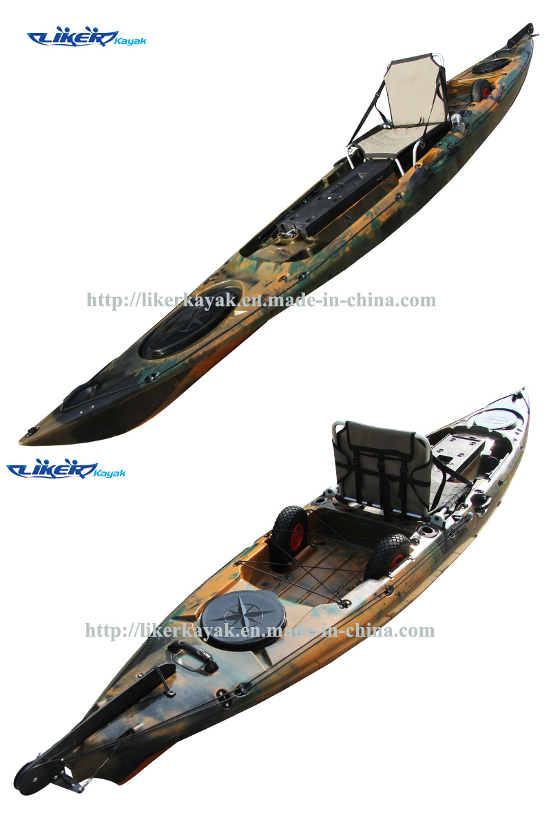 2015 New Professional Fishing Sit on Top Kayak in Length 4.3m