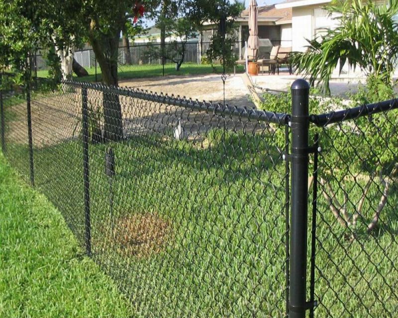 Weave Wire Diamond Mesh Chain Link Fence