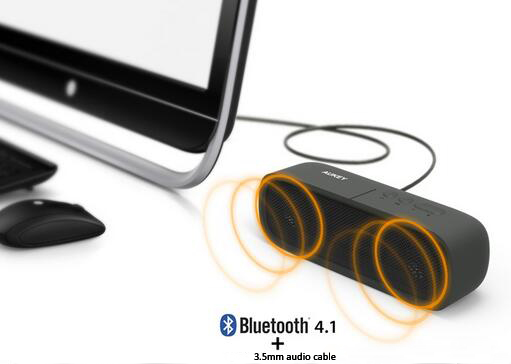 Touch Wave Portable Bluetooth Speaker with V3.0 Version