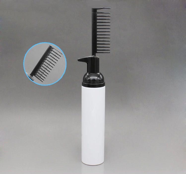 Plastic Foam Pump Bottle, Small Foam Pump Bottle with a Comb (FB10)