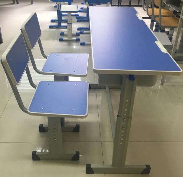 High Quality Desk and Chair for Two Students