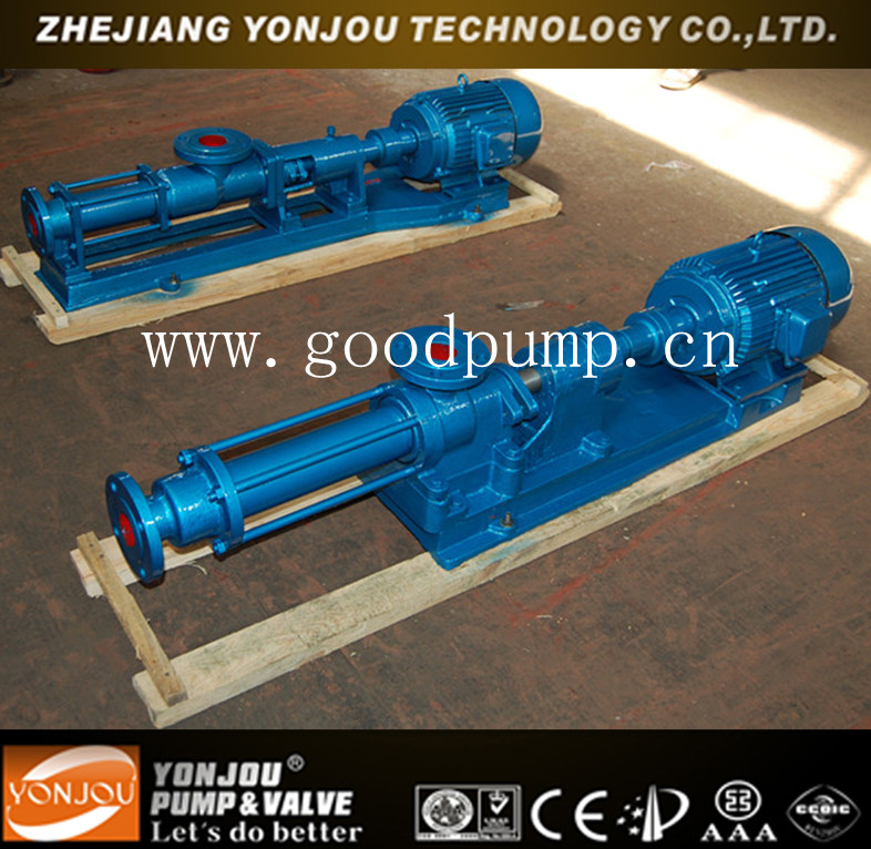 Food Grade Rotary Single Screw Pump, Molasses Pump, Juice Pump(G)