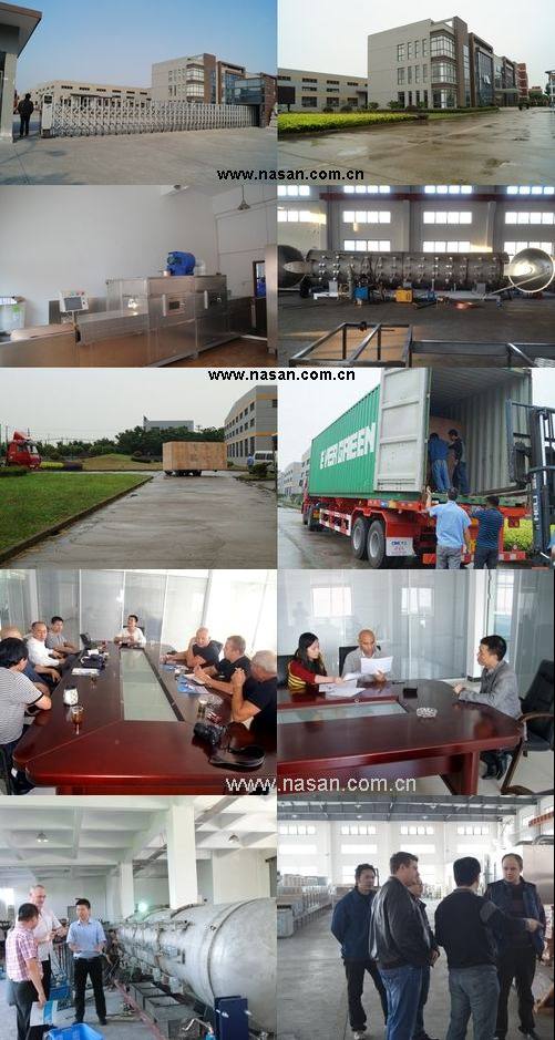 Nasan Microwave Shrimp Drying Equipment