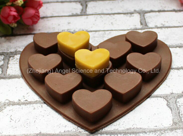 Hot Sale Silicone Chocolate Mold Heart Silicone Ice Mold Cube Tray Si01