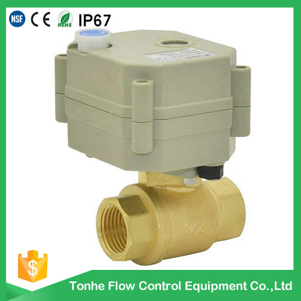 2016 OEM Dn15 Electric Motorized Control Ball Valve Types (T15-B2)