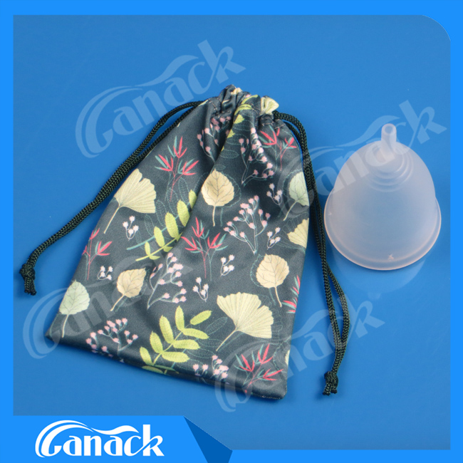 Medical Grade Silicone Reusable Lady Menstrual Cup with Ce