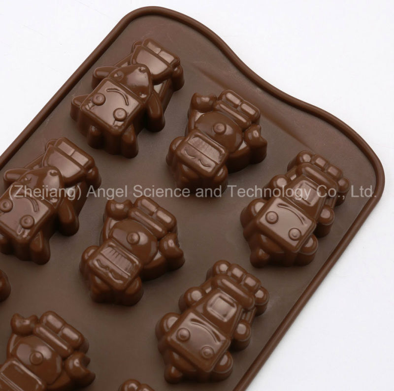 Popular Robot Mold Silicone Ice Tool for Desert Si29