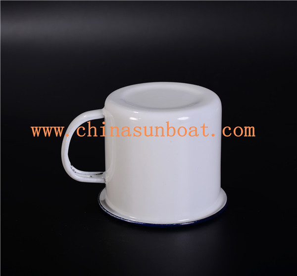 Sunboat Enamel Thickening Mug Tableware Kitchenware Teacup Oil Cup Tableware