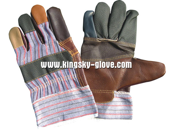 Dark Color Furniture Leather Working Glove