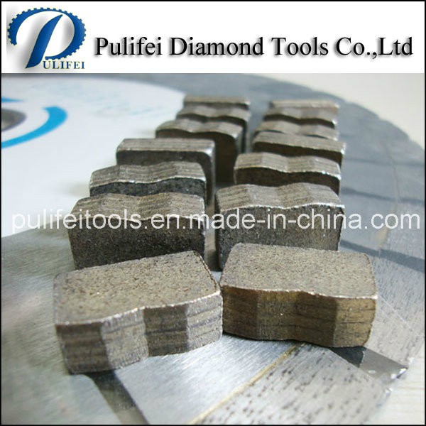 Diamond Cutting Saw Blade Segment for Granite Marble Basalt