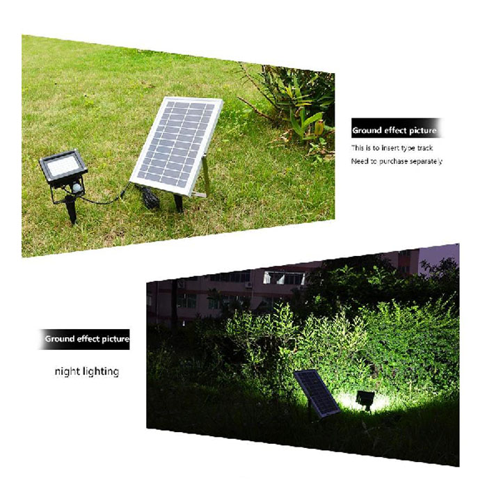 12 LED Outdoor Lighting Solar Power 4000mAh Rechargeable Battery Solar Yard Light Wall Lamp Light