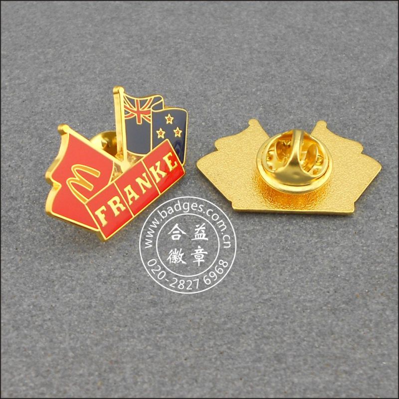 National Flag Lapel Pin, Metal Badges (GZHY-LP-024)