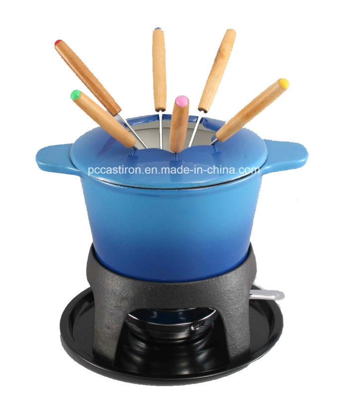 Enamel Cast Iron Fondue Supplier From China