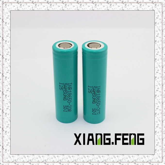 Genuine for Samsung 20r Inr18650-20r 20A High Discharge Battery Samsung 3.7V 2000mAh 18650 Li Ion Battery Cell