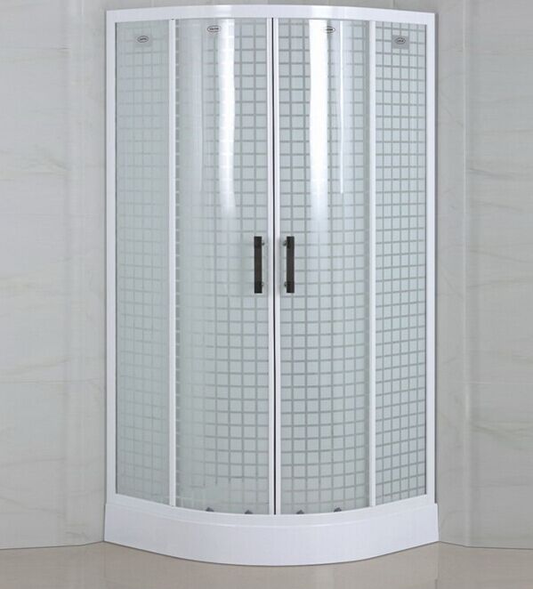 Colour Glass Shower Door (ADL-8012C)