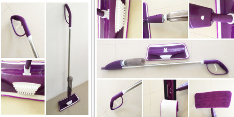 Easy cleaning Spray Mop with Removable Watering Bottle