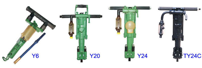 Toyo Rock Drill Model Ty24c Pneumatic Hammer Drill Machine