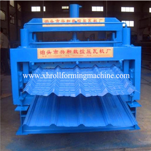 Double Layer Roof Tile and Wall Color Steel Making Machine (XH820-860)
