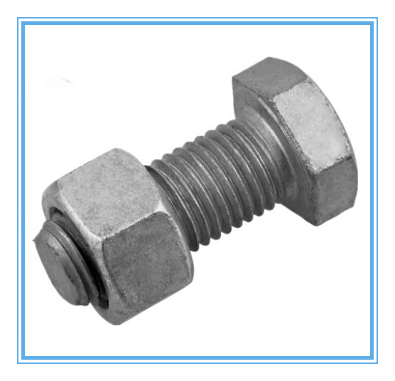 DIN933 8.8 Grade Hex Head Bolt with Zinc Plated