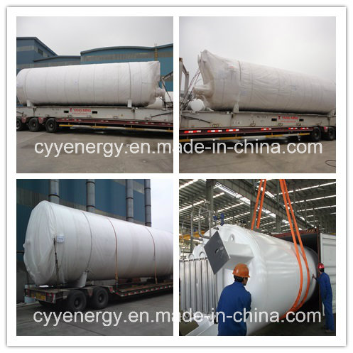 Large-Sized Lox/Lin/Lar/LNG/Lco2/LC2h4/Lh2 Cryogenic Liquid Storage Tank