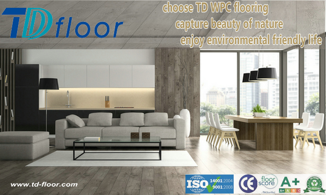 Pine Color Deep Wood Plastic Vinyl PVC Flooring