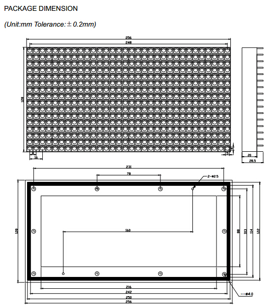 LED RGB TV Display Module Gnlm-S16 (2R1G1B) -a