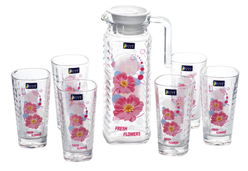 High Quality Glass Jug Set Kitchenware Kb-Jh06135