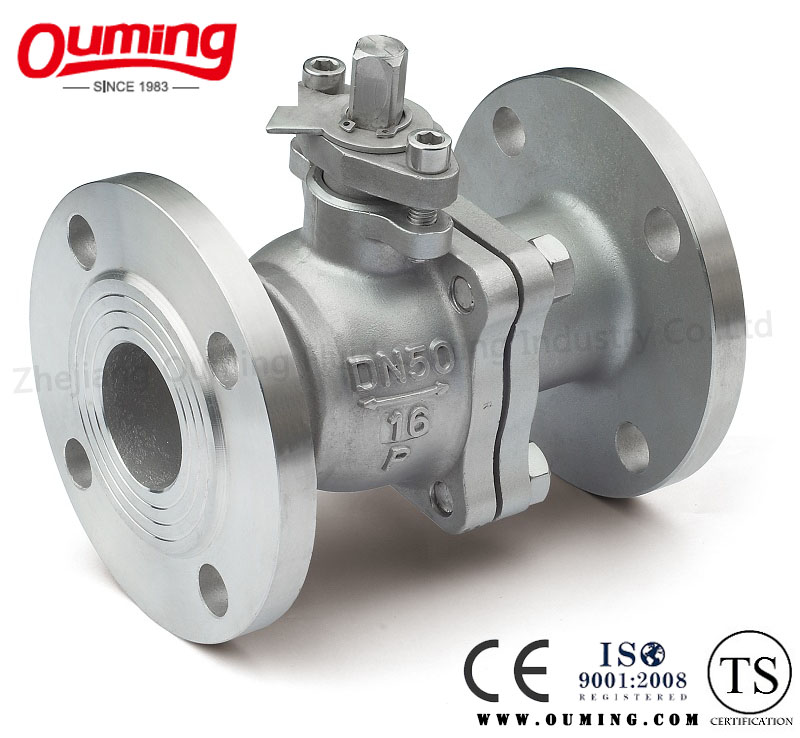 2 PC Split Body Flanged Ball Valve