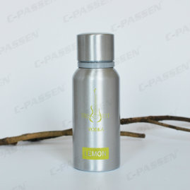 1L Luxury Aluminum Bottle for Whisky Brandy Vodka Packaging