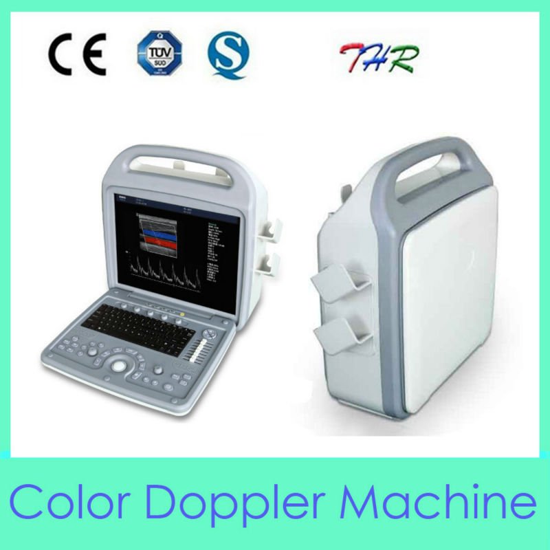 3D Color Doppler Portable Ultrasound Scanner (THR-CD580)