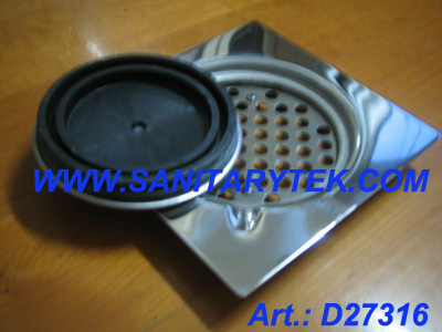 Stainless Steel Airproof Floor Drain (D27316)