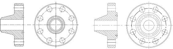 Weld Neck Flange for Wellhead