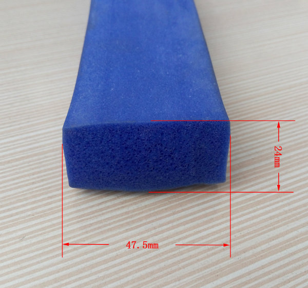 Supply Extruded Silicone Sponge Sheet/Silicone Profile